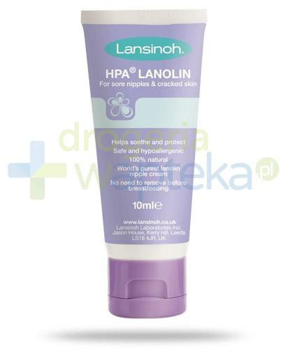 podgląd produktu Lansinoh Lanolina HPA krem hypoalergiczny 10 ml