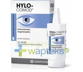 Hylo-Comod krople do oczu nawilżające 2 x 10ml
