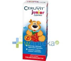 Ceruvit Junior syrop smak truskawkowy 120ml