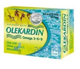 Olekardin-Omega 3,6,9 kapsułki 60 sztuk 