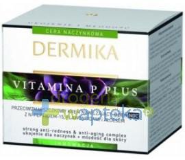 podgląd produktu Dermika Vitamina P Plus krem nawilżający przeciwzmarszczkowy 50ml
