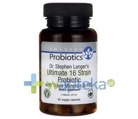 podgląd produktu SWANSON Ultimate 16 strain probiotic 60 kapsułek
