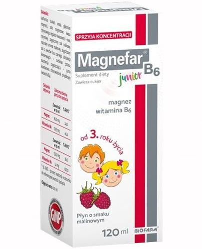 podgląd produktu Magnefar B6 Junior płyn 120 ml