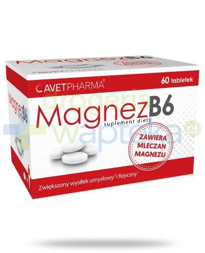 podgląd produktu Avet Pharma Magnez B6 60 tabletek