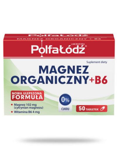 podgląd produktu Magnez organiczny + B6 Laboratoria Polfa Łódź 50 tabletek