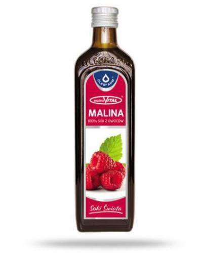 Malina 100% sok malinaVital 490 ml
