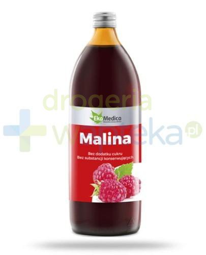 podgląd produktu EkaMedica Malina sok pasteryzowany 500 ml 