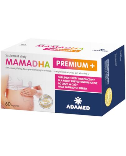 MamaDHA Premium Plus 60 kapsułek 