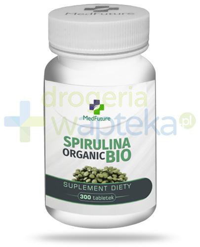 podgląd produktu MedFuture Spirulina Organic Bio 1000mg 300 tabletek