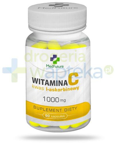 podgląd produktu MedFuture witamina C kwas L-askorbinowy 1000mg 60 kapsułek