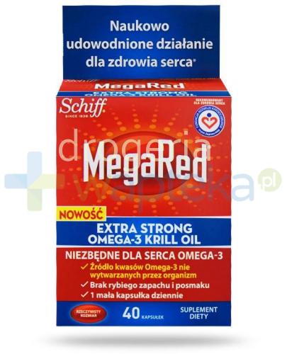 Megared Extra Strong Omega-3 Krill Oil 40 kapsułek