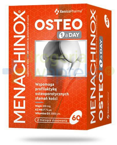 podgląd produktu Menachinox Osteo 1 a Day 60 tabletek Xenico