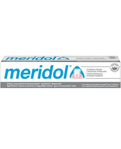 podgląd produktu Meridol Delikatne wybielanie pasta do zębów 75 ml