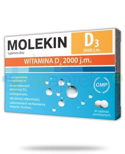 Molekin D3 2 000 j.m. 60 tabletek 