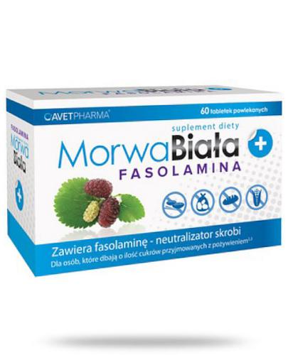 Morwa Biała Plus Fasolamina 60 tabletek 