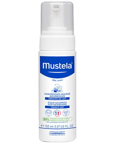 podgląd produktu Mustela Bebe Enfant szampon w piance dla niemowląt 150 ml