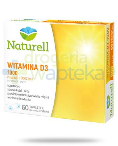 podgląd produktu Naturell Witamina D3 1000 60 tabletek