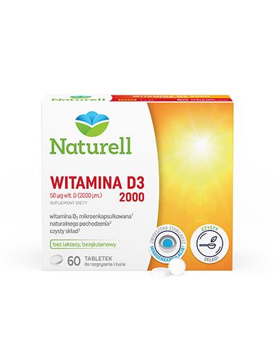 podgląd produktu Naturell Witamina D3 2000 60 tabletek