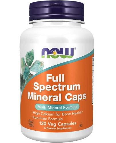 podgląd produktu NOW Foods Full Spectrum Mineral Caps 120 kapsułek