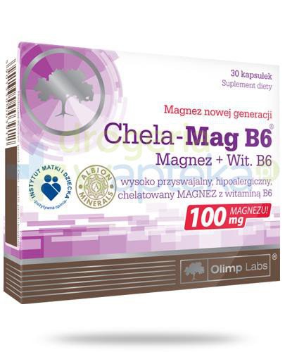 Olimp Chela-Mag B6 30 kapsułek 