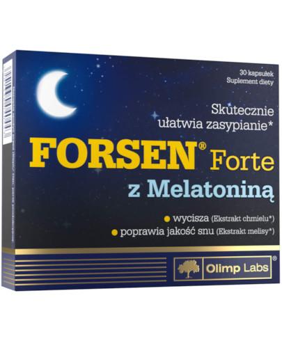 Olimp Forsen Forte z melatoniną 30 kapsułek