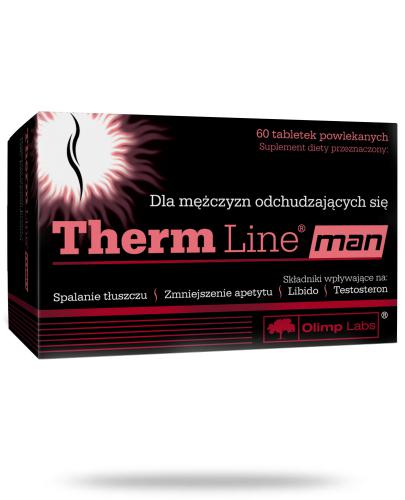 podgląd produktu Olimp Therm Line Man dla mężczyzn odchudzających się 60 tabletek