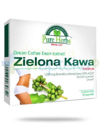 podgląd produktu Olimp Zielona Kawa Premium 30 kapsułek