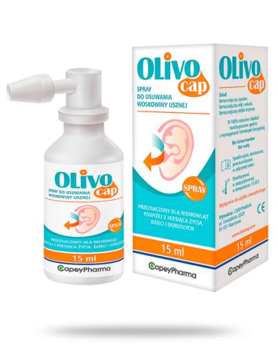 Olivocap Spray usuwający woskowinę uszną 15 ml