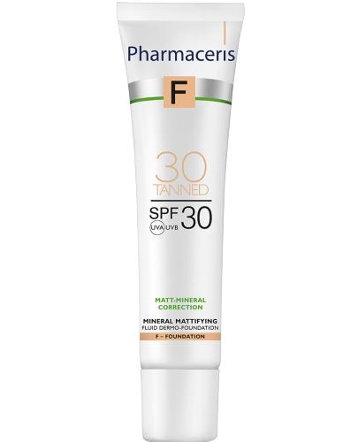 podgląd produktu Pharmaceris F mineralny dermo-fluid matujący 30 Tanned SPF 30 30 ml