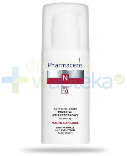 podgląd produktu Pharmaceris N Magni-Capilaril aktywny krem przeciwzmarszczkowy SPF10 do twarzy 50 ml