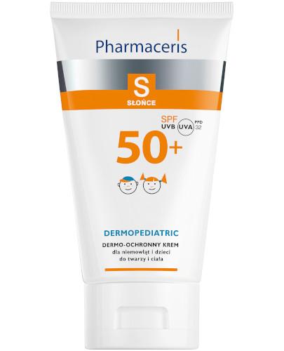 Pharmaceris S Dermopediatric krem ochronny SPF50+ do twarzy i ciała dla niemowlat i dzieci 125 ml