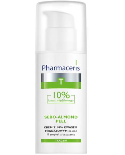 Pharmaceris T Sebo-Almond Peel krem z 10% kwasem migdałowym na noc 2 stopień złuszczani... 
