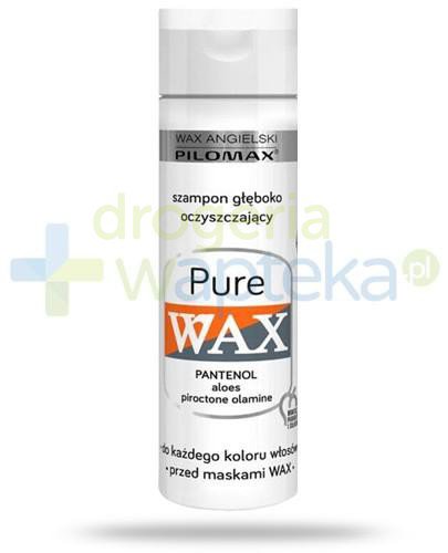 Pilomax Wax Pure szampon głęboko oczyszczający do każdego kolorytu włosów 200 ml 