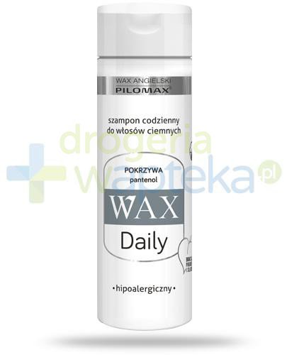 podgląd produktu Pilomax WAX Daily Pokrzywa szampon do codziennej pielęgnacji do włosów ciemnych 200 ml