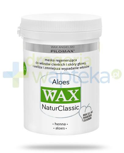 Pilomax WAX NaturClass Aloes maska do włosów cienkich bez objętości 240 ml 
