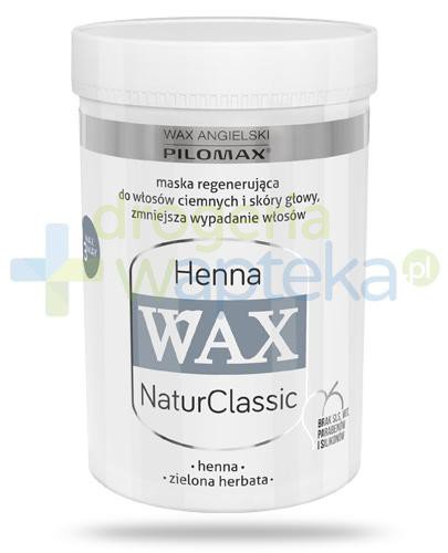 podgląd produktu Pilomax WAX NaturClassic Henna maska regenerująca do włosów ciemnych 480 ml