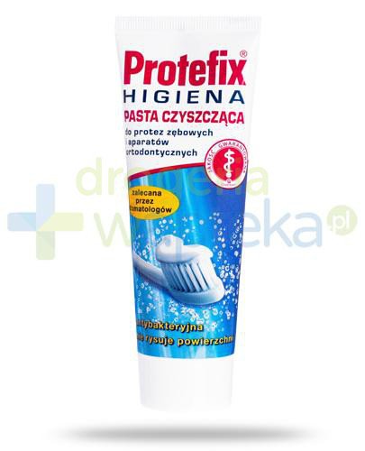 podgląd produktu Protefix Higiena pasta czyszcząca do protez 75 ml
