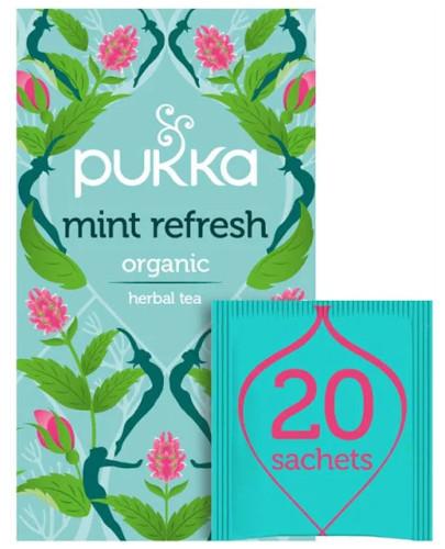 podgląd produktu Pukka Mint Refresh herbata oczyszczająca 20 torebek