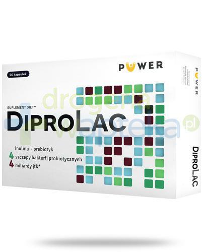 podgląd produktu Puwer DiproLac 20 kapsułek