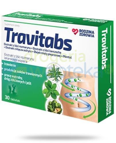 podgląd produktu Rodzina Zdrowia Travitabs 30 tabletek