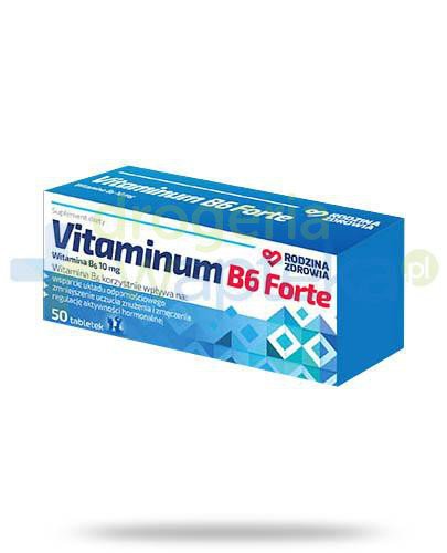 Rodzina Zdrowia Vitaminum B6 Forte 10mg 50 tabletek