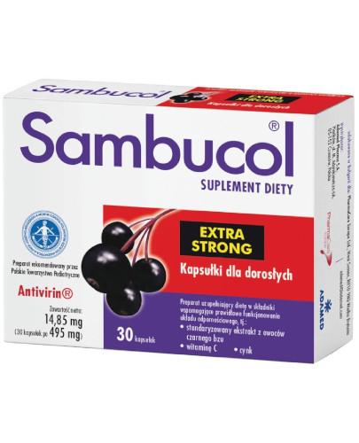 podgląd produktu Sambucol Extra Strong 30 kapsułek