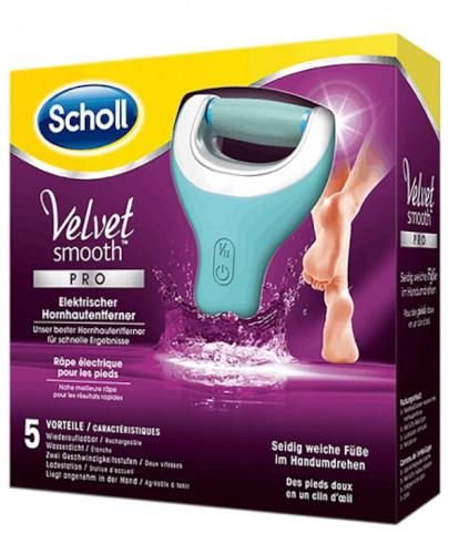 Scholl Velvet Smooth Pro (Wet&Dry) elektryczny pilnik do stóp (z ładowarką ) 1 sztuka 