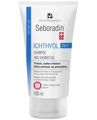 Seboradin ICHTHYOL szampon i żel 2w1 150 ml 