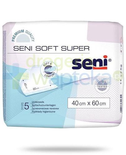 Seni Soft Super podkłady higieniczne 40cm x 60cm 5 sztuk