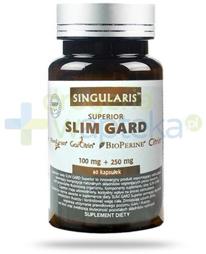 Singularis Superior Slim Gard Garcinia cambogia odchudzanie 60 kapsułek 100 mg + 250 mg 
