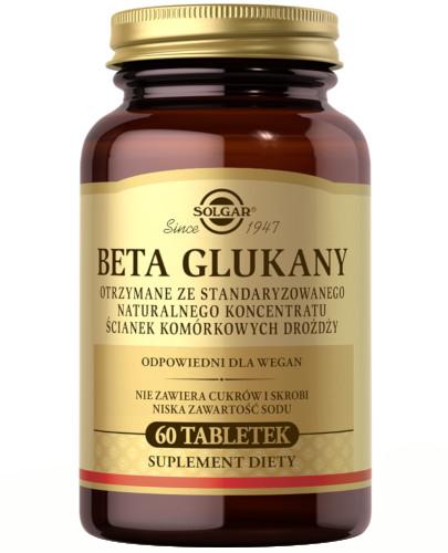 podgląd produktu Solgar Beta Glukany 60 tabletek