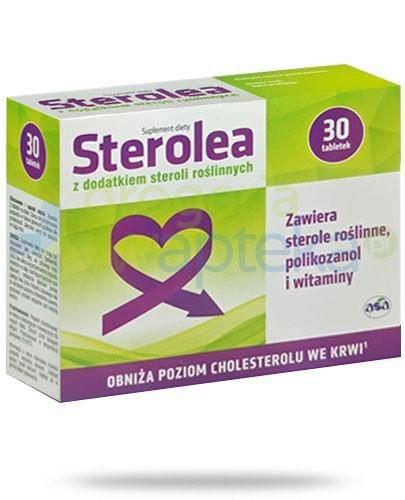 podgląd produktu Sterolea na poziom cholesterolu we krwi 30 tabletek