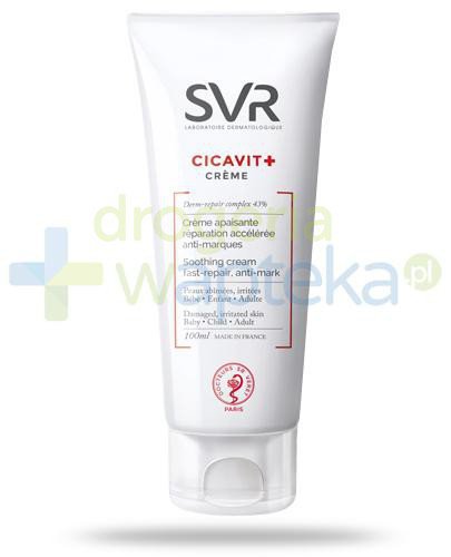 podgląd produktu SVR Cicavit+ krem kojąco-regenerujący do skóry uszkodzonej 100 ml