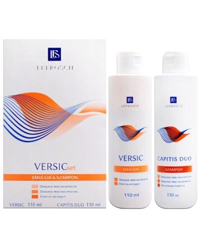 Versic Set Capitis Duo szampon 110 ml + Versic emulsja 110 ml